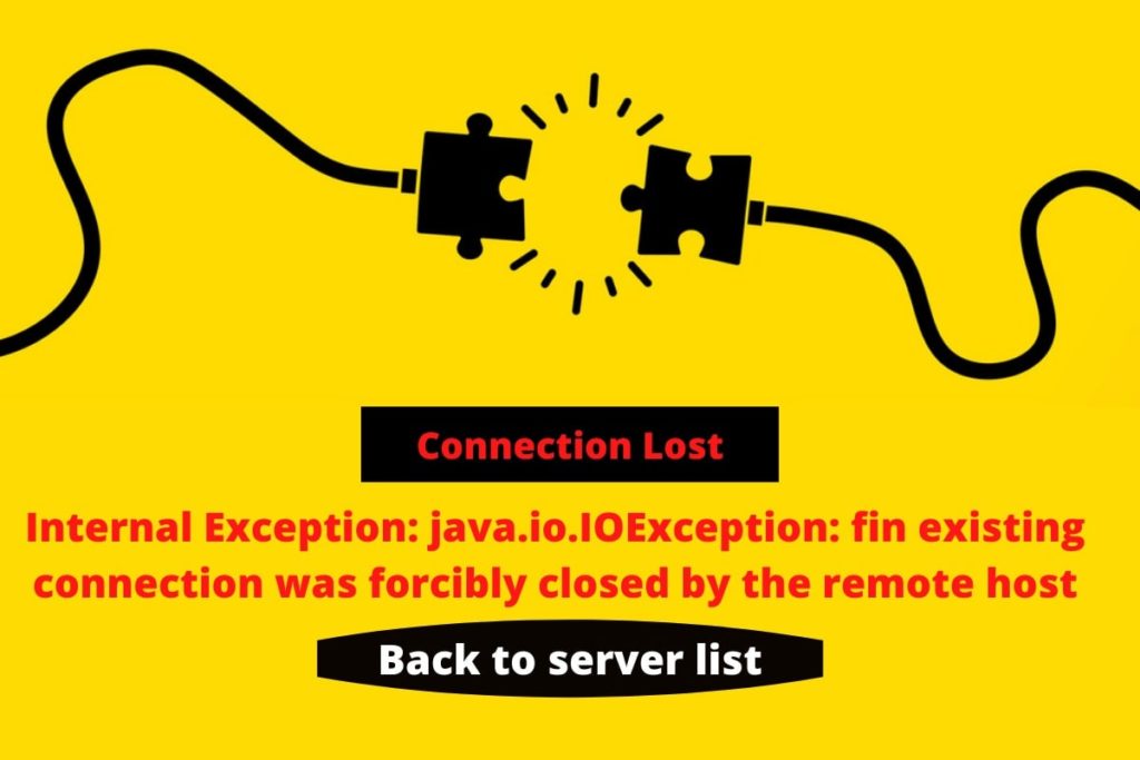 How To Fix Internal Exception Java Io Ioexception In Minecraft Ebhor
