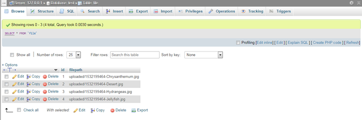 PHP MySql Insert Multiple Rows