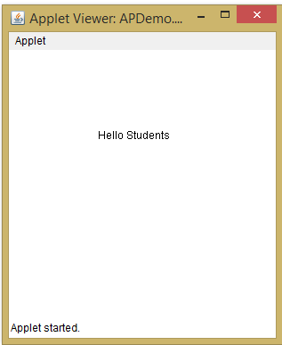 run java applet viewer run java applet viewer