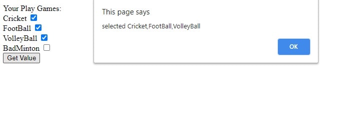get multiple checkbox value using JQuery