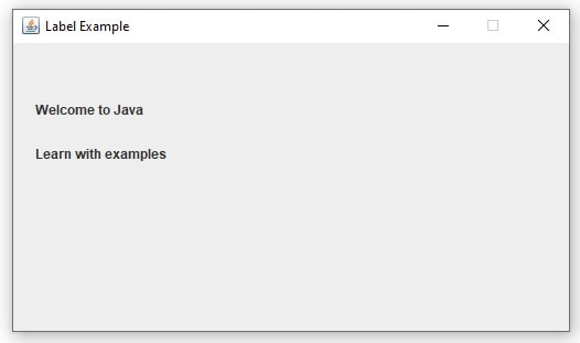 jlabel java Examples
