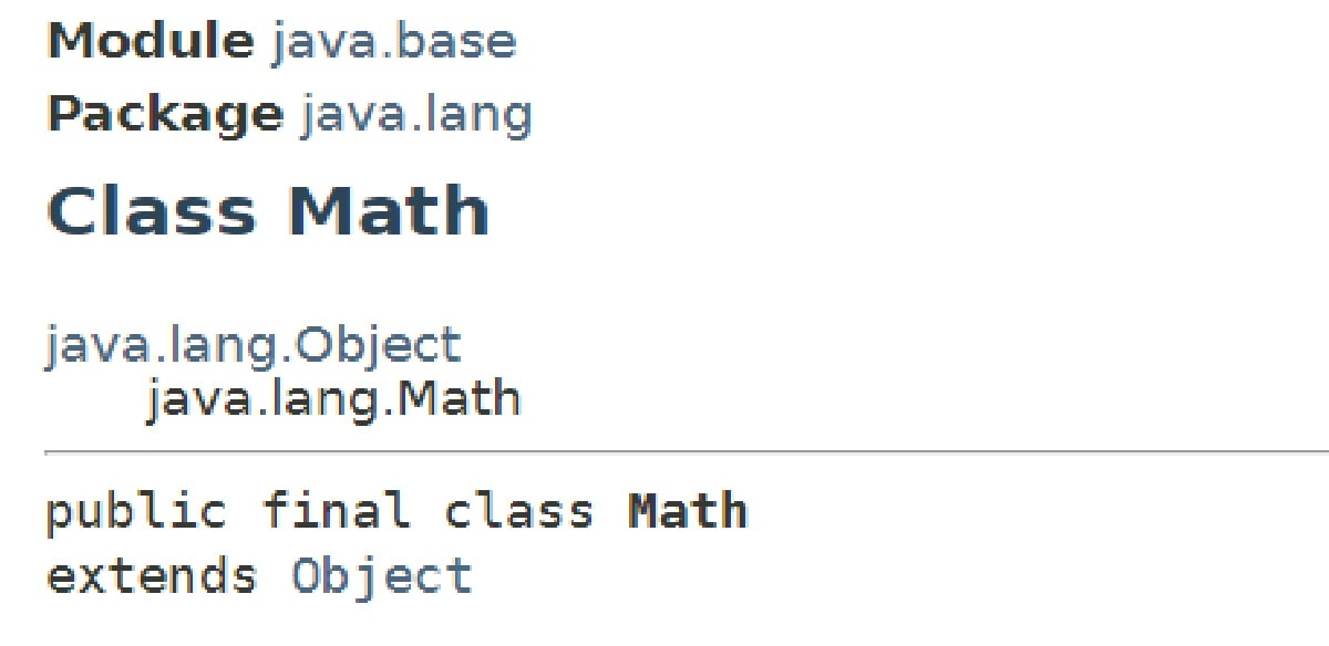 How to static import math class in Java - Ebhor.com