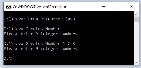 Checking command-line arguments length