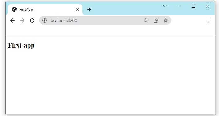 First Angular App
