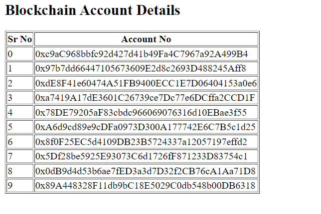 Reading Blockchain Account Details in Web3.js