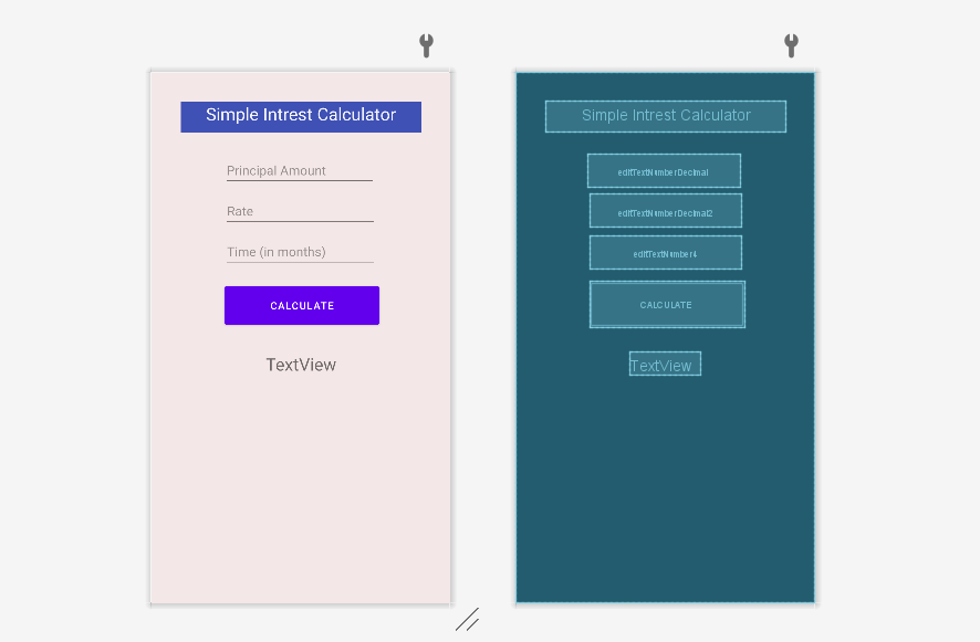 simple Interest calculation in android